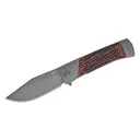Old Timer Frontier Manual Folding Knife 3-1/2" Clip Point Blade Rosewood - Old-Timer