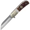 Uncle Henry Next Gen 6UH Folding Knife 2-1/2" Drop Point Blade Staglon Clamshell - Uncle-Henry