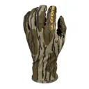Muddy Lightweight Fleece Gloves Mossy Oak Bottomland L - Muddy