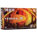 Federal Fusion Rifle Ammunition 7mm-08 Rem 140 gr BTSP 2850 fps - 20/ct - Federal