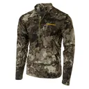 Muddy TR Lightweight Quarter Zip Long Sleeve Shirt Veil Canyon Grey M - Muddy