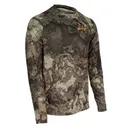Muddy Base Layer Crew Long Sleeve Shirt Veil Canyon Grey XL - Muddy