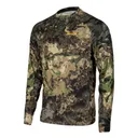 Muddy Base Layer Crew Long Sleeve Shirt Veil Canyon Hybrid XL - Muddy