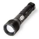 Police Security Flashlight Twin Power Long Throw LED Flashlight 450 Lumens Black - Police-Security-Flashlights