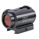 German Precision Optics (GPO) SPECTRA Dot OLED 1x3 MOA Red Dot Sight 6day-5night 1'' Clicks Picatinny - German-Precision-Optics