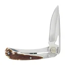 Uncle Henry 3UH Large Folding Knife 2-7/10" Drop Point Blade Staglon - Uncle-Henry