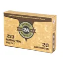 Patriot Sports Rifle Ammunition .223 Rem 55gr FMJ 3280 fps 20/ct - Patriot-Sports