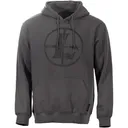 Leupold Distressed Reticle Hoodie Gunmetal M - Leupold