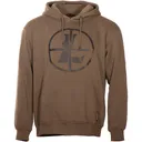 Leupold Distressed Reticle Hoodie Otter 3XL - Leupold