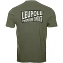 Leupold Premium Optics Short Sleeve Tee Light Olive M - Leupold