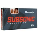 Hornady Subsonic Rifle Ammunition .338 ARC 307gr PT 1050 fps 20/ct - Hornady