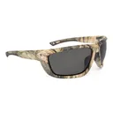 Ducks Unlimited Full-Frame Shooting Glasses Mossy Oak Frame Polarized Smoke Lens - Ducks-Unlimited
