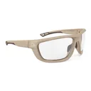 Ducks Unlimited Full-Frame Shooting Glasses Tan Frame with Clear Lens - Ducks-Unlimited