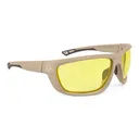 Ducks Unlimited Full-Frame Shooting Glasses Tan Frame with Amber Lens - Ducks-Unlimited