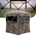 Barronett Blinds Insight See Through Ground Blind Bloodtrail Backwoods Camo - Barronett-Blinds