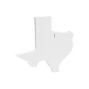 Birchwood Casey AR500 3/8" Steel 1 Hole Animal Silhouette Target - Texas 1/ct - Birchwood-Casey