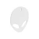 Birchwood Casey AR500 3/8" Steel 1 Hole Animal Silhouette Target - Alien 1/ct - Birchwood-Casey
