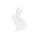 Birchwood Casey AR500 3/8" Steel 1 Hole Animal Silhouette Target - Rabbit 1/ct - Birchwood-Casey