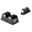 Trijicon Bright & Tough Night Sight Set White with Green Front and Rear - Trijicon