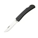Bear & Son Large Locking Farmhand Folding Knife 3-5/8" Drop Point Blade Black with Clip - Bear-Son