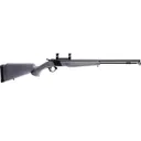 CVA WOLF V2 50 cal Blued Steel Muzzleloader Stealth Grey 0 MOA Pic Rail - Connecticut Valley Arms