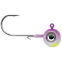 VMC Neon Moon Eye Jig 1/4 oz Purple Albino - Vmc-Weights