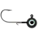 VMC Neon Moon Eye Jig 3/8 oz Black - Vmc-Weights
