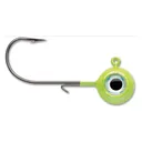 VMC Neon Moon Eye Jig 1/32 oz Glow Chartreuse - Vmc-Weights