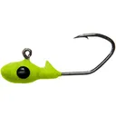 Bobby Garland OverbiteSickle Jighead 1/48 oz Mo' Glo Chart 10/ct - Bobby-Garland-Crappie-Baits