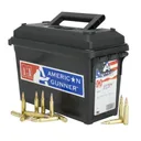 Hornady American Gunner Rifle Ammunition .223 Rem 55 gr HP-Match 3240 fps 247/ct - Hornady