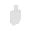 Birchwood Casey Silhouette IPSC 100% Steel Target - Birchwood-Casey