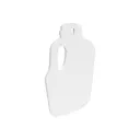 Birchwood Casey AR500 3/8" Silhouette Plate Target 1-Hole Milk Jug - Birchwood-Casey
