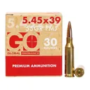 Global Ordnance Rifle Ammunition 5.45x39mm 55gr FMJ 2854 fps 900/ct (30-30/ct) - Global-Ordnance