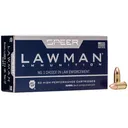 Speer Lawman Cleanfire Handgun Ammunition 9mm Luger 124gr TMJ 1090 fps 50/ct - Speer