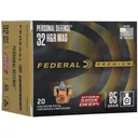 Federal Hydra-Shok Deep Handgun Ammunition .32 H&R 85 gr JHP 1025 fps 20/ct - Federal