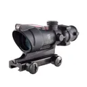 Trijicon ACOG BAC Rifle Scope with Sight 4x32mm Red Chevron .223 Matte with TA51 Mount - Trijicon