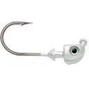 VMC Boxer Jighead 3/0 3/8 oz Metallic White 4/ct - Vmc-Weights