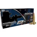 Fiocchi Hyperformance SBR Sierra Matchking Ammunition .223 Rem 77gr HPBT 2750 fps 20/ct - Fiocchi Ammo