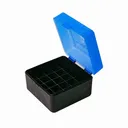 Berry's Shot Shell Ammo Box 20 ga 3" 25rd Blue/Black - Berry-S-Mfg