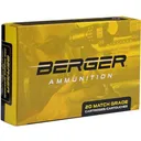 Berger Hybrid Target Rifle Ammunition 300 Norma Mag 245gr JHP 2803 fps 20/ct - Berger-Ammunition