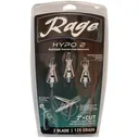 Rage Hypo 2 Broadheads 125 gr 2'' 4/ct - Rage