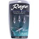 Rage Hypo 2 +P  Broadheads 100 gr 1.75" 4/ct - Rage