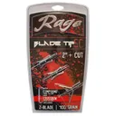 Rage Black Series Broadheads 2" 100 gr 3/ct - Rage