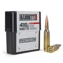 Barrett Precision Rifle ammunition .416 Barrett 500 gr PT 2850 fps 10/rd - Barrett