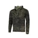 Muddy DV8 Quest Midweight Quarter Zip Hoodie Veil Canyon Grey M - Muddy