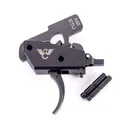 Wilson Combat AR Enhanced Trigger Unit Two Stage 4-4.5 lb Curved Black - Wilson-Combat