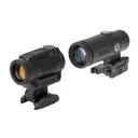 Holosun ARO Enclosed Red 2MOA Rifle Sight W/ HM3X Magnifier Kit - Holosun