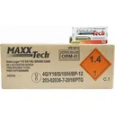 MaxxTech Handgun Ammunition 9mm Luger 115 gr FMJ 1150 fps 1000/ct (20 Boxes 50/ct) - MaxxTech Ammo