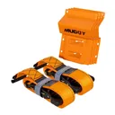 Muddy UTV Wheel Chock Tie-Down Kit Orange 2/ct - Muddy