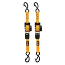 Muddy Retractable Ratchet Straps 1"x10 ft Orange 2/ct - Muddy
